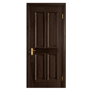Puerta Interior de Madera Sólida Golden Aero GA-08S, Diseño Moderno con Paneles Moldeados, Acabado de Superficie, Apertura Manual para Dormitorio - Product Image 1