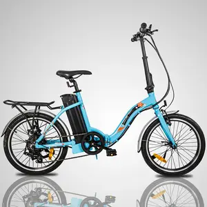 2024 foldable electric bike 36v 500w 20inch e bike wholesale price best electric folding bike