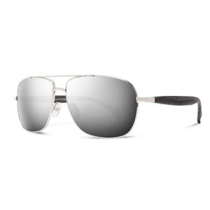 Lunettes de soleil unisexes de luxe à verres polarisés TAC avec monture en métal, lunettes rondes tendance - Product Image 3