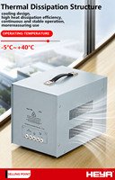 HEYA AVR-5000 Régulateur de tension automatique monophasé AC 50Hz 5kVA 140-260/80-270v Affichage numérique 90% d'efficacité