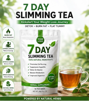 Brûleur de Graisse Naturel : Mélange d'Herbes Aromatiques (Feuille de Séné, Cascara Sagrada, Garcinia Cambogia) – 30 Doses Quotidiennes pour le Soin Corporel