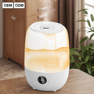 RUNAL New White Cool Mist Duft diffusor Ultraschall-Luftbe feuchter mit ätherischem Öltank für zu Hause - Product Image 1