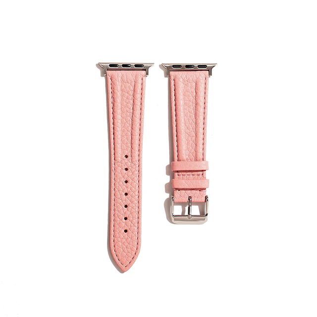 Delicate Apple Watch Band Women 38mm 41mm 45m Leather Band Replacement for Apple Watch Strap Leather