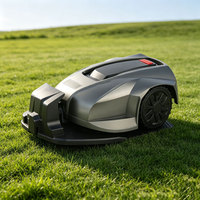 Tondeuse robot électrique 800m² avec fil de délimitation, vitesse de lame 3500 tr/min et largeur de coupe 200mm pour l'entretien des pelouses de jardin privé OEM