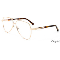 Gafas de Metal Modernas y a la Moda de FEROCE China, Monturas Ópticas de Vidrio, Nuevo Diseño
