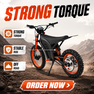Moto électrique EU 3000W, batterie lithium 48V20.8AH, moteur sans balais, vitesse 60KM/H, aluminium, pour adultes - Product Image 6