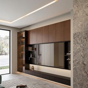 Mobile TV Sospeso di <span class=keywords><strong>Design</strong></span> Moderno e Lussuoso in Melamina MDF, Set di Mobili per <span class=keywords><strong>Soggiorno</strong></span> - Product Image 3