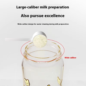 Boyi Infants Learning Drinking Cup Dibujos animados BPA Free Esterilizable Anti-Asfixia Straw PPSU Botella <span class=keywords><strong>de</strong></span> agua 0-4 años Niños Bebé - Product Image 4