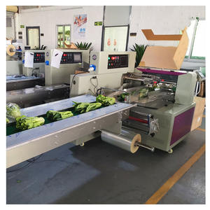 Bolsita de almohada automática, máquina de embalaje compacta para Fideos, ensaladas, Wafer, queso - Product Image 5