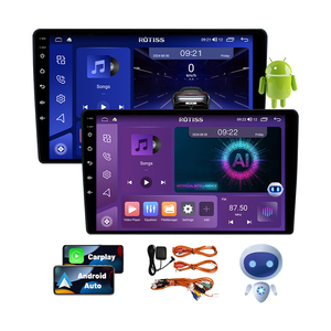 Ai lettore Dvd auto 2 Din 9 "10" Radio <span class=keywords><strong>Android</strong></span> Display auto RAM 4GB 64GB ROM Bt FM schermo auto Ai <span class=keywords><strong>Android</strong></span> schermo - Product Image 1