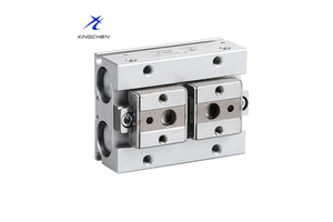 Pinza de dedo neumática compacta serie Xingchen MHF2, cilindro de pistón de Robot de automatización Industrial de alta precisión de 8-20mm de diámetro - Product Image 3