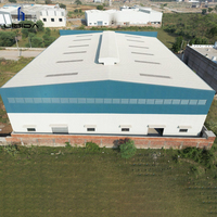 Edificio de Almacenamiento Prefabricado de Acero Resistente para Distribución y Uso Industrial