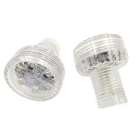 Lumières LED Cabochon pour Fêtes Foraines 35mm Automatiques AC24V Pixel Lights 1-16 Séries E14 RGB 360 Degrés IP65 Points Lumineux