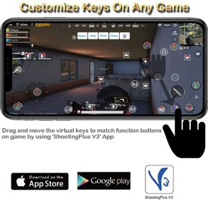 Mando inalámbrico para <span class=keywords><strong>Android</strong></span>, perfecto para PUBG <span class=keywords><strong>Gamepad</strong></span>, fotografía y más - Product Image 4