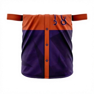 Uniforme de Béisbol Personalizado con Impresión Digital, Manga Raglán, 100% Poliéster, Conjunto de Pantalones y Jersey con Botones al Frente, Ropa Deportiva al Por Mayor - Product Image 4