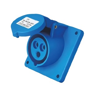 <span class=keywords><strong>Enchufe</strong></span> Industrial de Segunda Generación 16A 32A IP44 Impermeable de Cobre con 3 Salidas, Conector de Alta Resistencia - Product Image 4