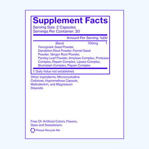 ผู้ผลิตอาหารเสริมสมุนไพรเพื่อสุขภาพทางเดินอาหาร สนับสนุนสุขภาพทางเดินอาหารสำหรับผู้หญิง 60 แคปซูลบำรุงสุขภาพทางเดินอาหาร - Product Image 5