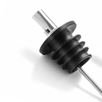 Bouchon verseur de vin en acier inoxydable et plastique, réutilisable, écologique, à débit libre, avec bouchon automatique à bascule, accessoires de bar