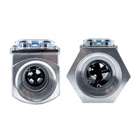 Mini débitmètre à turbine électronique de 1 pouce débitmètre d'essence de carburant diesel numérique