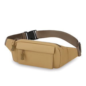 Tactical Waist Pack For Men Khaki Camouflage Multi Functional Outdoor Sports Running Phone Bag With Cell Phone Pocket - Product Image 5