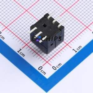 PS-8555SVB-6PNN Push Button Switch SMD Switch No Lock Rectangle Plunger 500mA 24V - Product Image 2
