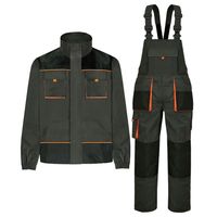 Uniforme d'usine de vêtements de travail d'été à manches en coton de haute qualité pour les vêtements de travail de sécurité pour adultes