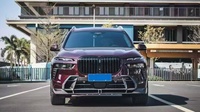 Grille de calandre avant en carbone sec préimprégné haute brillance pour BMW X7 G07 LCI 2023+