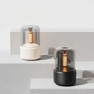 2022 Elektrische Aroma Essenti Olie Diffuser Machine Lamp Custom Hotel Aroma Diffuser Badkamer Kaarslicht Vorm Ontwerp Dq702