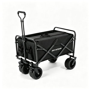Outdoor camping wagon, stall <b>trolley</b>, dedicated folding mobile night market street stall portable large multi-functional hand ca - Product Image 2