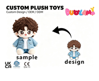 Peluche OEM de haute qualité en tissu doux pour enfants, idéale comme cadeau promotionnel d'entreprise