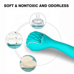 Vibratore di plastica a pellet fenicottero vibratore grande e spesso vibratore proiettile sex - Product Image 5