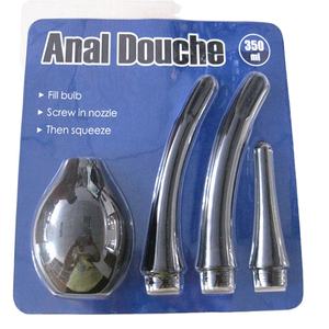 Hitam lembut PVC dapat digunakan kembali Anal Shower <span class=keywords><strong>Enema</strong></span> Anal <span class=keywords><strong>Douche</strong></span> vagina pembersih sistem botol Shower pembersih - Product Image 6