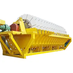 Energy saving solid liquid separation equipment automatic mining slurry dewatering ceramic disc vacuum filter