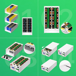 Basen 48V 16pcs 280ah 300ah kim loại trường hợp LiFePO4 Pin Gói Phụ Kiện Bộ dụng cụ DIY cho 10kwh 15kwh năng lượng mặt trời nhà hộp lưu trữ năng lượng - Product Image 4