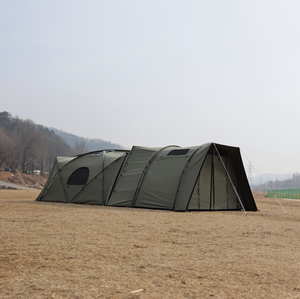 Fabricant de dispositif extérieur, tente de canal avec tente intérieure UV W/P Ripstop, tube OEM, grand Tunnel, tente de <span class=keywords><strong>Camping</strong></span> - Product Image 1
