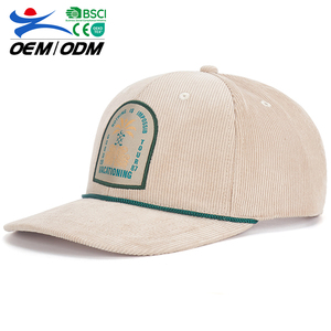 Nouvelle Arrivée Casquette de Baseball Unisexe en Velours Côtelé Personnalisée avec Lettres Brodées Tendance pour Sports de Plein Air Toutes Saisons Vente en Gros - Product Image 1