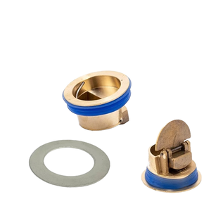 Siphon de sol universel moderne avec couvercle d'étanchéité interne, anti-parfum et anti-nuisibles, pour tuyau d'évacuation des toilettes, filtre de canalisation et anti-refoulement d'odeurs - Product Image 4