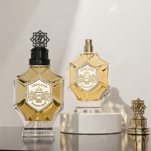 Botella de Perfume Clásica Rectangular, Botella de Perfume Vacía Personalizada con Tapa - Product Image 4