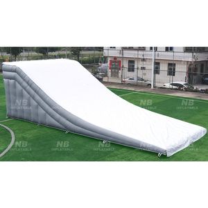 New Blessing CE/ Certified Easy Setup Extreme Sports Big Fmx Bmx Mountain Bike <b>Inflatable</b> Airbag Landing Ramp Jump Stunt Inflata - Product Image 1