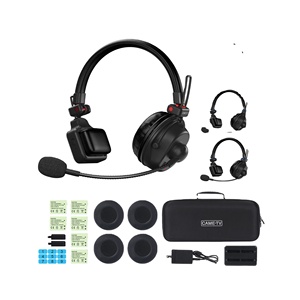 Auriculares Inalámbricos CAME-TV WAERO Pro, <span class=keywords><strong>Intercomunicador</strong></span> <span class=keywords><strong>para</strong></span> <span class=keywords><strong>Eventos</strong></span> Ecuestres, Conciertos y Escenarios - Paquete de 4 - Product Image 1