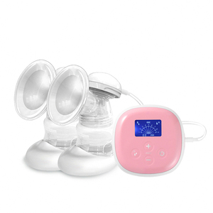 Tiralatte Elettrico Doppio HORIGEN con Display LCD, Pompa ad Aria Automatica, Forte Aspirazione e Facile Utilizzo - Product Image 1