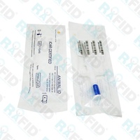 RAFID Puce pour animaux de haute qualité 134.2khz 1.25*7mm Puces Rfid Puces fournies pour étiquettes d'oreille de bétail Puce pour chiens Produit chaud 2019