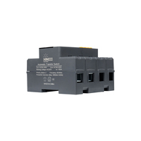 KINEE 63A Commutateur de transfert automatique (ATS) à trois canaux pour conversion de puissance 110V 220V, Contrôleur ATS à double alimentation, Montage sur rail DIN