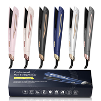 Nouveau Hair Styler 3 en 1 Lisseur Curler Blower Dryer High Speed Air Fers plats Humide pour sécher Sèche-cheveux et lisseur