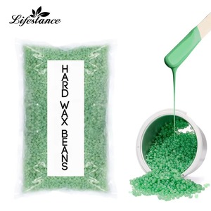 Custom Logo Vegan Aloe Hypoallergenic Hair Removal Wax Bead Natural Painless No Strip Wax Bean Bulk Wholesale Price - Product Image 3