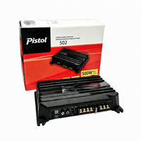 Amplificateur de voiture 2 canaux classe AB 500W, 65W x 2 RMS, 4 ohms, amplificateur audio stéréo en pont