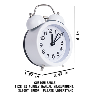 Schlafzimmer dekoration Kinder Tisch wecker für Büro und Schlafzimmer Kompakte Metall-und digitale Tischuhren mit Alarm - Product Image 6