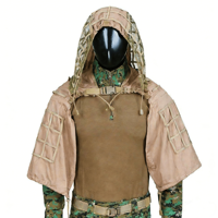Combinaison de camouflage Ghillie personnalisée, directement de l'usine, respirante, avec capuche, pour la chasse et le tir en extérieur