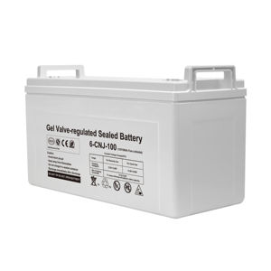 <span class=keywords><strong>Batterie</strong></span> GEL à décharge profonde 12 volts 100Ah pour appareils ménagers, <span class=keywords><strong>camping</strong></span>-<span class=keywords><strong>car</strong></span>, <span class=keywords><strong>camping</strong></span>, cabane, marine et système solaire hors réseau - Product Image 1