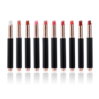 Lipstik Pena Tekan 10 Warna Terlaris Tahan Lama Tahan Air Matte Velvet Lip Stick Label Pribadi Kosmetik Rias Bibir
